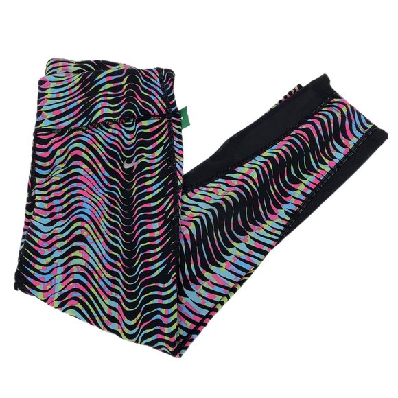 Nike Pants - Nike Pink & Black Athletic Skinny Leggings | Ideal for Any Occasion